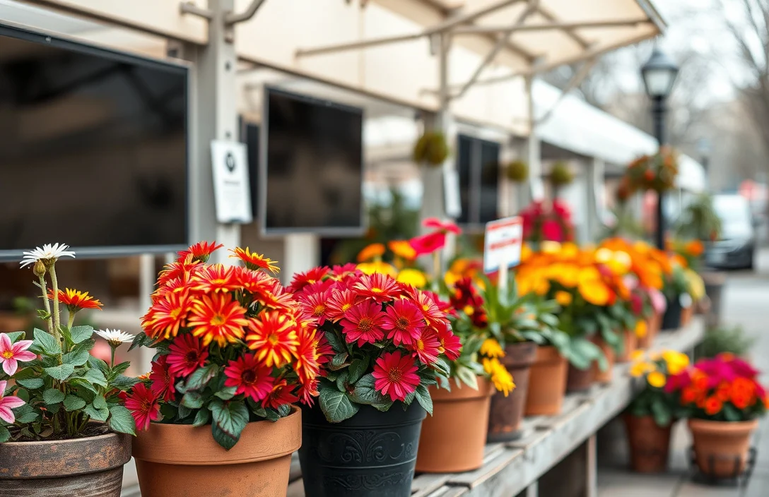 Use this decision logic for outdoor pots: - cold weather flowers for pots