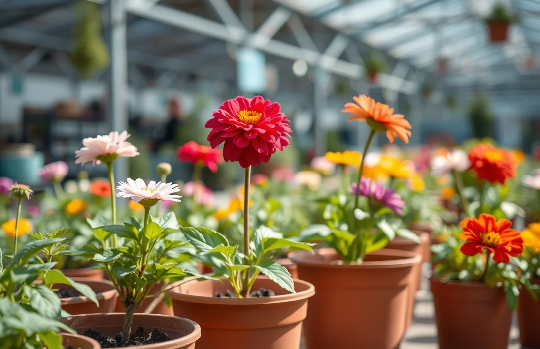 Use this practical approach: - flowers to plant in pots