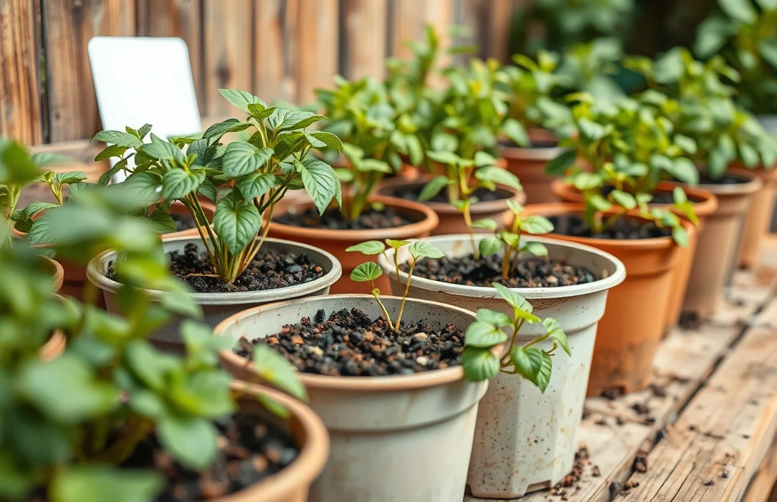 Vermicomposting for Potted Plants - compost for plants in pots