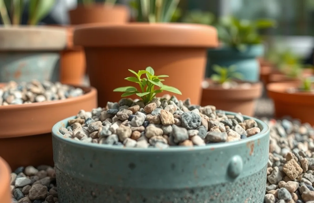 Washed vs Unwashed Gravel for Pot Drainage - gravel for drainage in pots