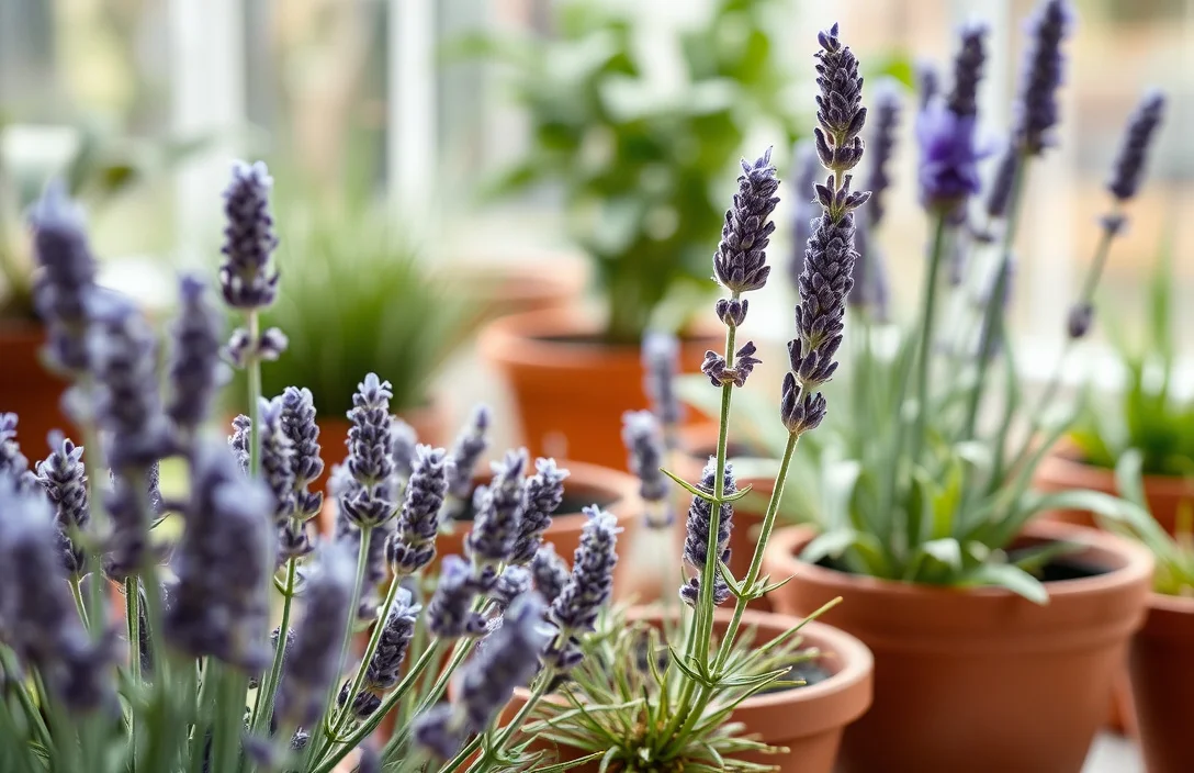 Watering Lavender in Pots Without Root Rot - growing lavender indoors in pots