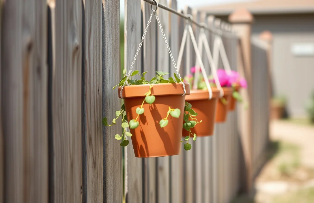 What to Know About Hang Planter Pots on a Fence - hang planter pots on fence