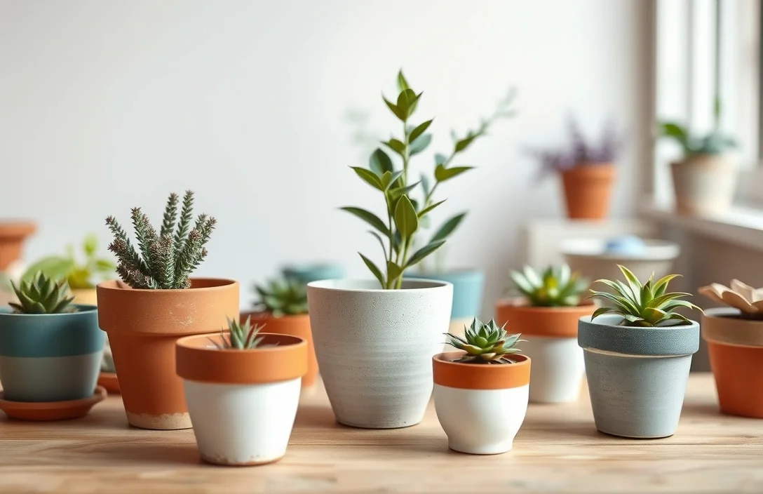 What to Know Before Painting Ceramic Flower Pots - can you paint ceramic flower pots?