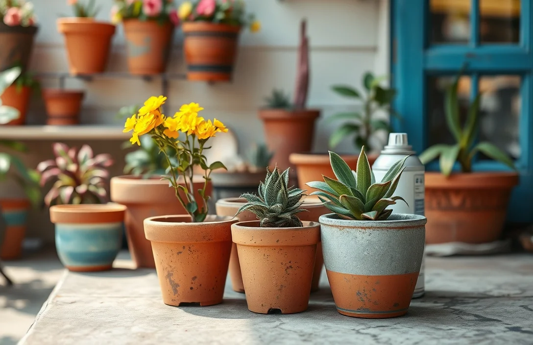 What to Know Before You Spray Paint Terra Cotta Pots - can you spray paint terra cotta pots?