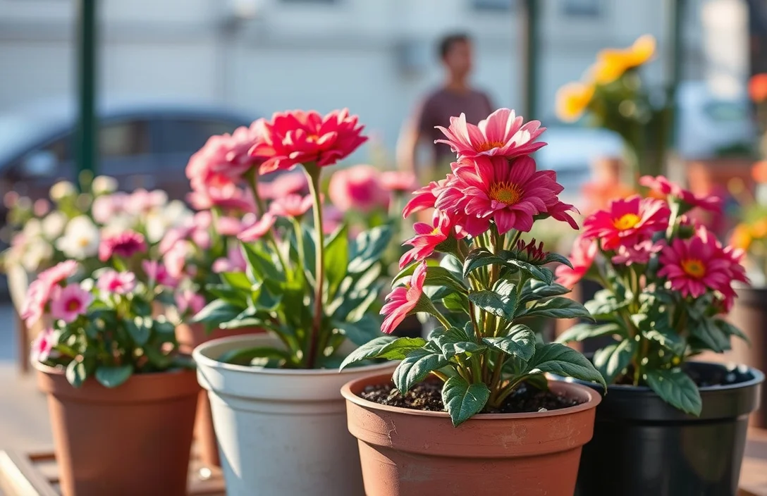 What Works - cold weather flowers for pots