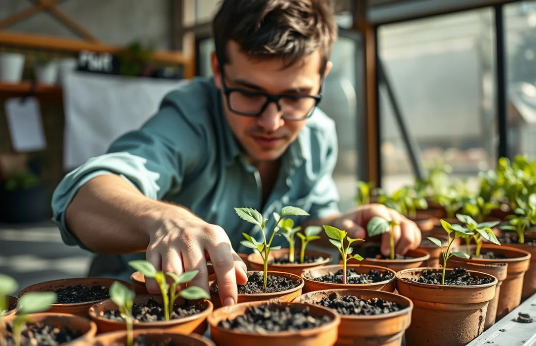 What works in practice - how to sow seeds in pots?