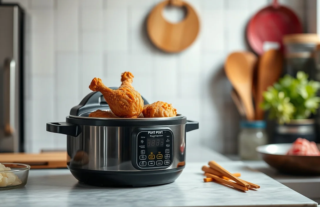 What works in practice - how to make fried chicken in pressure cooker?