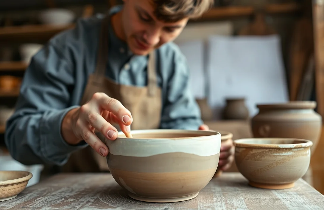 What works in practice - how to glaze clay pots?