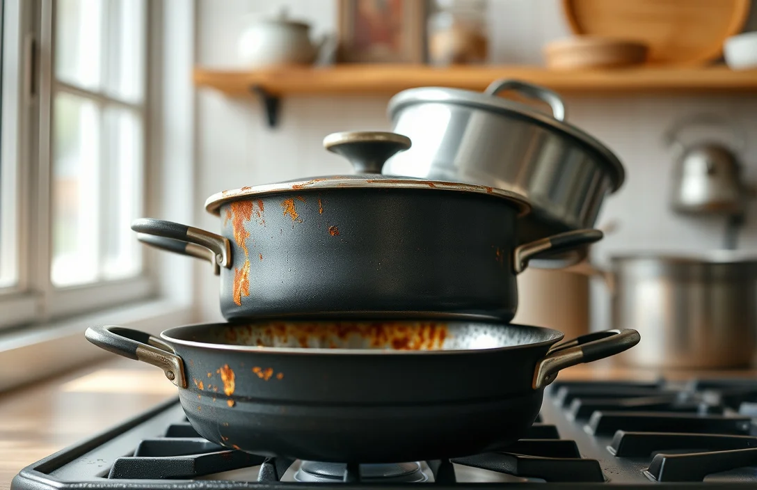 What works in practice - how to remove rust from pots and pans?