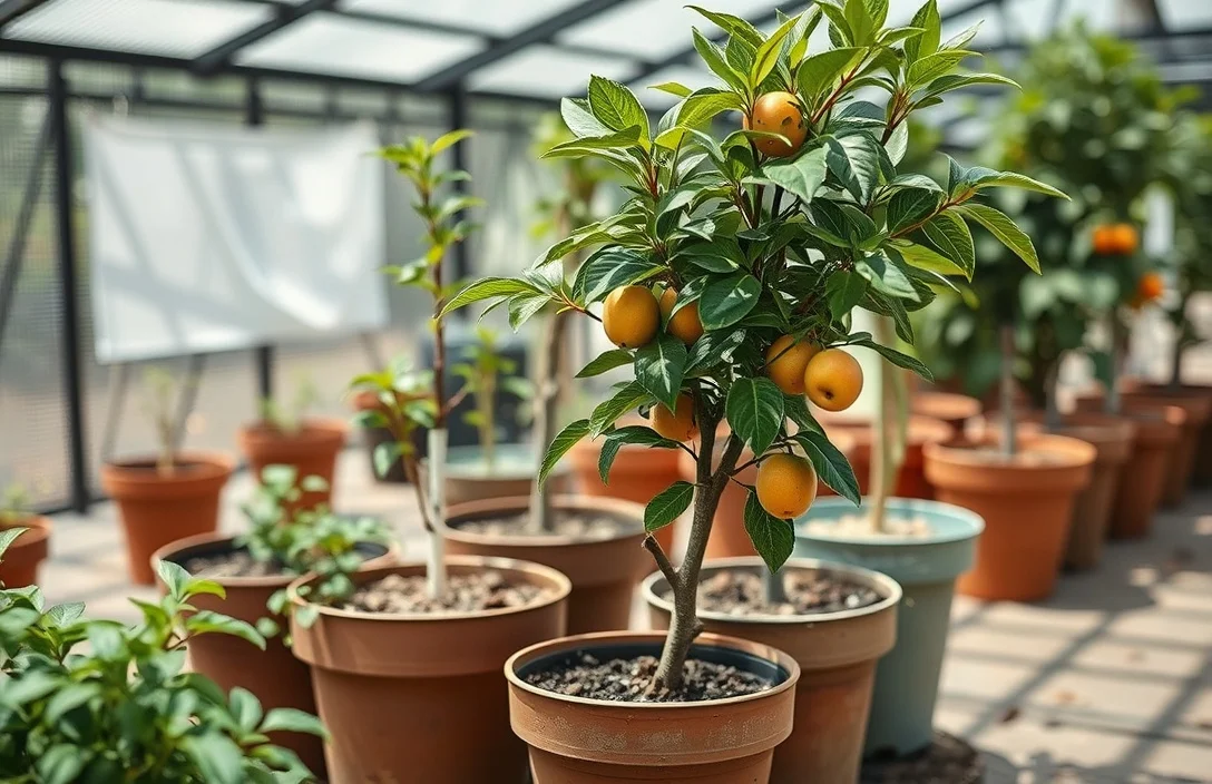 What works in practice - how to plant fruit trees in pots?