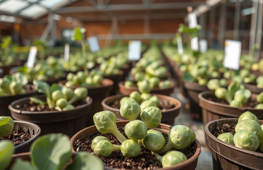 When to Plant and Transplant for Fall Harvest - growing brussel sprouts in pots