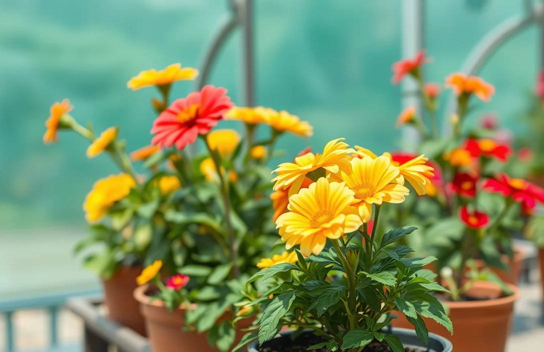 Which flowers handle heat and humidity best - flowers to plant in pots