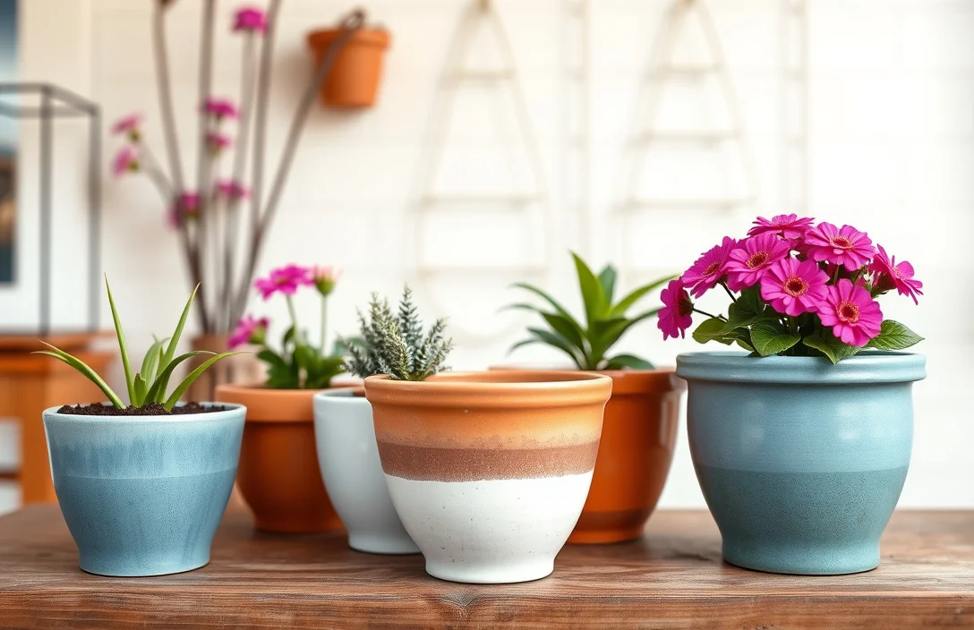Your Best Options (Based on Pot Finish and Location) - can you spray paint ceramic flower pots?