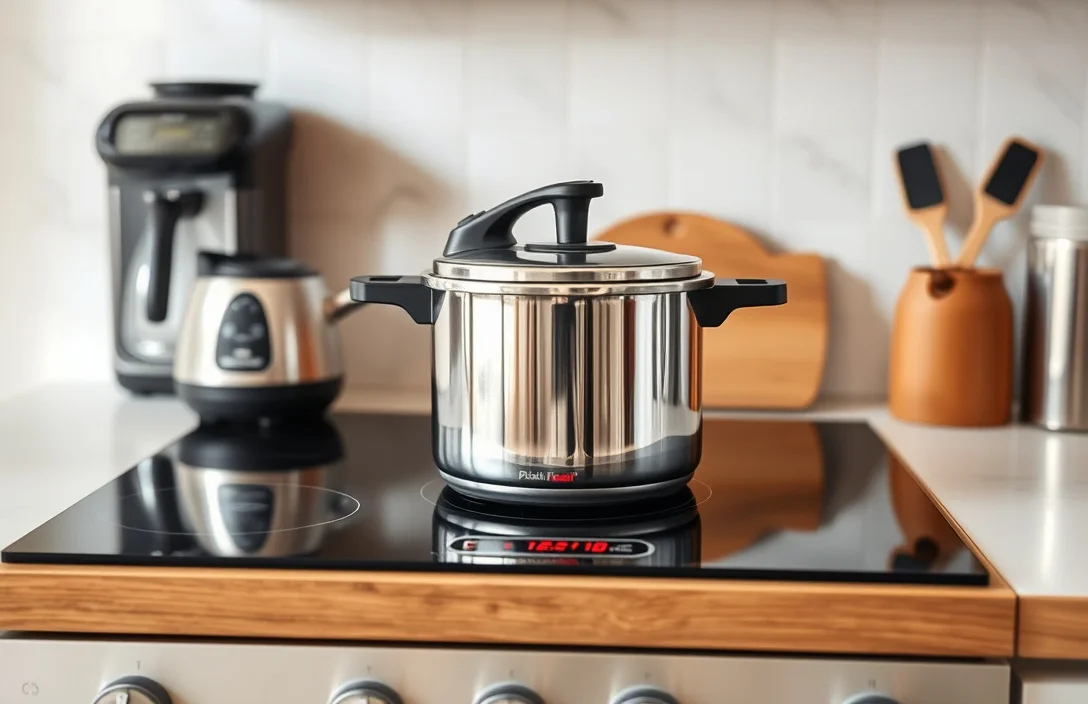 Your real choice: stovetop induction-compatible vs electric - pressure cooker on induction stove