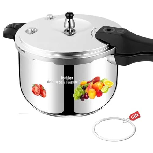 8 qt stainless pressure cooker