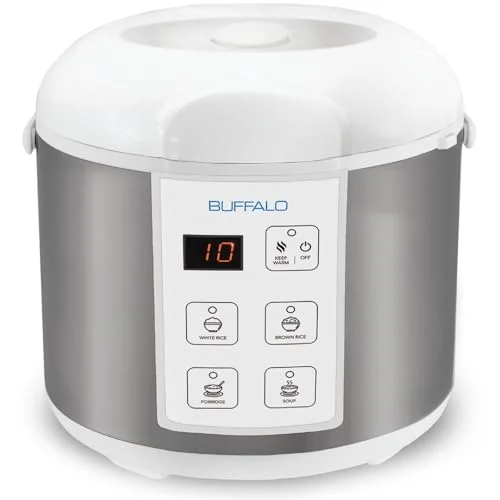 buffalo stainless steel rice cooker
