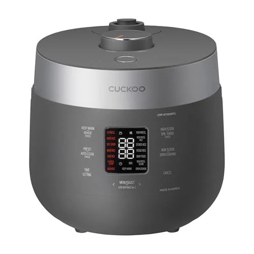 cuckoo twin pressure rice cooker & warmer